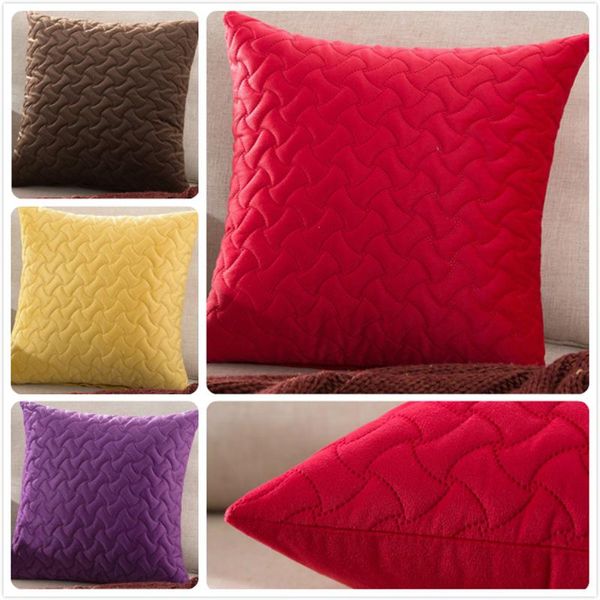 thick quilted cotton soft comfort luxury cushion cover 18 inch sofa decors back throw pillow case winter pillowcase cushion/deco
thick quilted cotton soft comfort luxury cushion cover 18 inch sofa decors back throw pillow case winter pillowcase cushion/deco