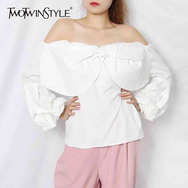 patchwork ruffle bowknot women shirt slash neck lantern sleeve hollow out blouse female summer fashion 210524, White
patchwork ruffle bowknot women shirt slash neck lantern sleeve hollow out blouse female summer fashion 210524, White