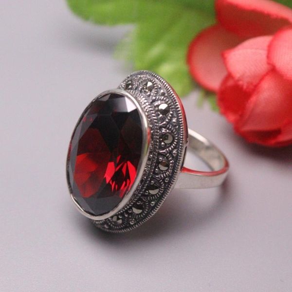 cluster rings pure 925 sterling silver ring the widest 26mm garnet lace, Golden;silver
cluster rings pure 925 sterling silver ring the widest 26mm garnet lace, Golden;silver