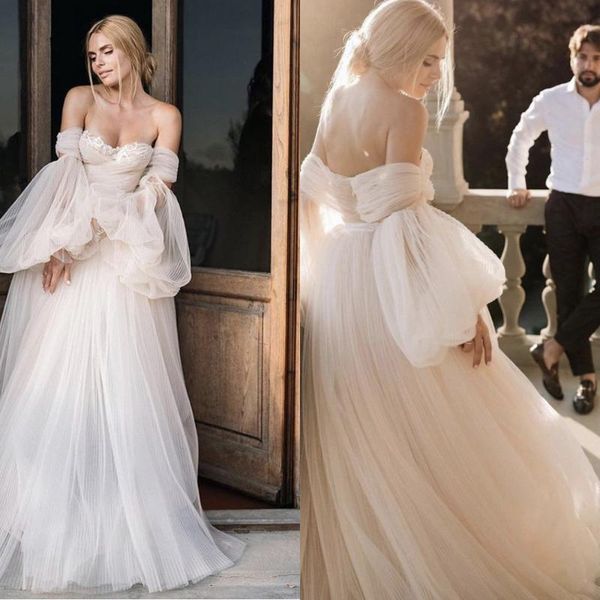 other wedding dresses light champagne dreamy princess dress 2021 a-line off shoulder puffy sleeve backless fairy bride gown vestidos de noiv, White
other wedding dresses light champagne dreamy princess dress 2021 a-line off shoulder puffy sleeve backless fairy bride gown vestidos de noiv, White
