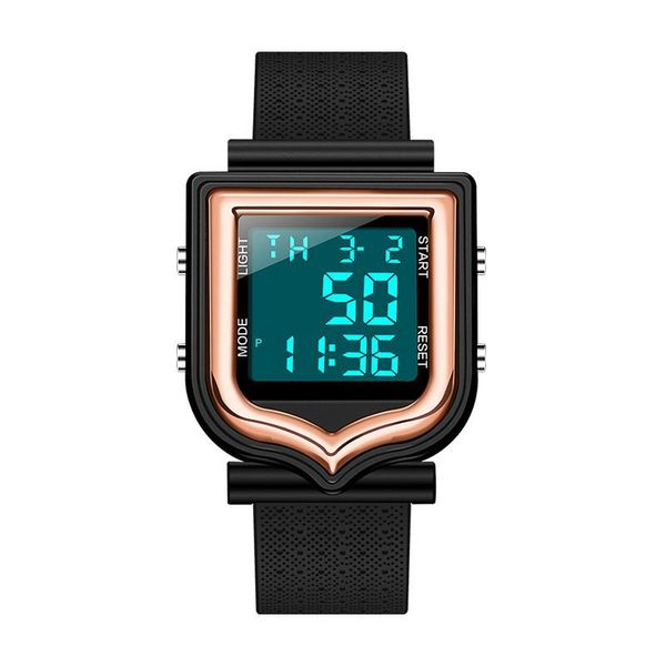 stylish square outdoor sports and leisure watches for menand women multifunctional waterproof luminous electronic luxury wristwatches, Slivery;brown
stylish square outdoor sports and leisure watches for menand women multifunctional waterproof luminous electronic luxury wristwatches, Slivery;brown