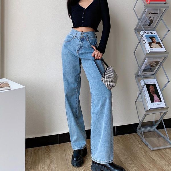 europe high waist leg pants blue jeans women's straight loose casual slim denim trousers womens fli9
europe high waist leg pants blue jeans women's straight loose casual slim denim trousers womens fli9