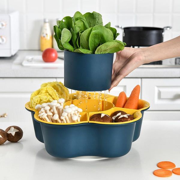 storage bottles & jars multifunctional creative fruit basket thickened platter rotating double layer pot drain
storage bottles & jars multifunctional creative fruit basket thickened platter rotating double layer pot drain