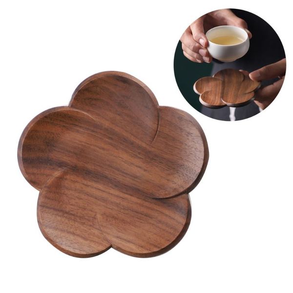 table runner walnut wood coasters placemats flower shape natural matrial deskdecor heat resistant drink mat home tea coffee cup pad
table runner walnut wood coasters placemats flower shape natural matrial deskdecor heat resistant drink mat home tea coffee cup pad