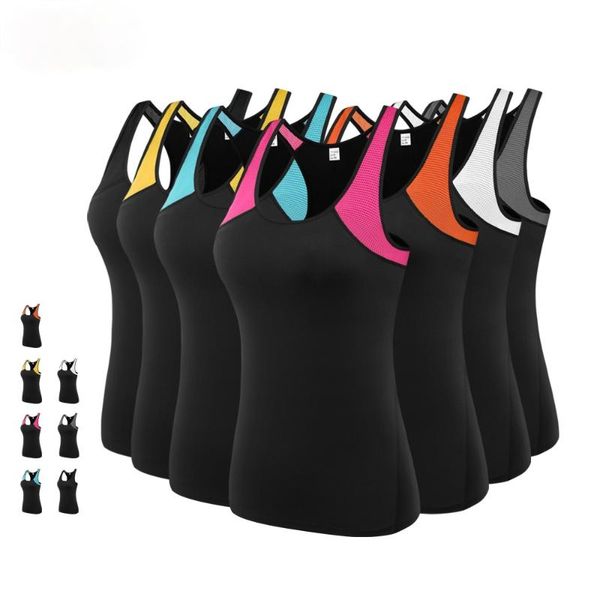 female sport sleeveless yoga shirt exercise workout t-shirts women running singlets gym clothing jogging tights blouse outfit
female sport sleeveless yoga shirt exercise workout t-shirts women running singlets gym clothing jogging tights blouse outfit