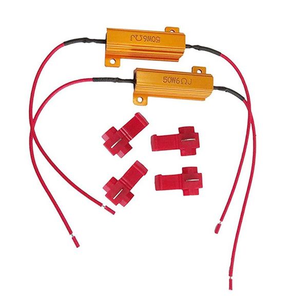 6 ohm led load resistor for fix bulb fast hyper flash turn signal blinker error code warning cancellor other lighting system
6 ohm led load resistor for fix bulb fast hyper flash turn signal blinker error code warning cancellor other lighting system