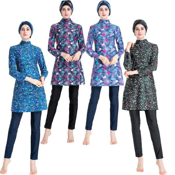 swim wear burkini muslim swimwears women floral swimsuit three pieces suit with hooded long sleeves bathing suits beachwear sportswear
swim wear burkini muslim swimwears women floral swimsuit three pieces suit with hooded long sleeves bathing suits beachwear sportswear