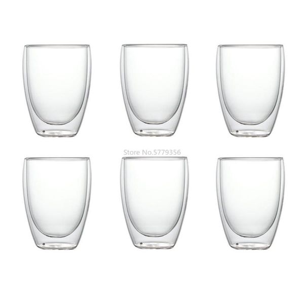 6pcs 80ml double wall glass clear handmade heat resistant tea drink cups healthy mug coffee insulated s wine glasses
6pcs 80ml double wall glass clear handmade heat resistant tea drink cups healthy mug coffee insulated s wine glasses