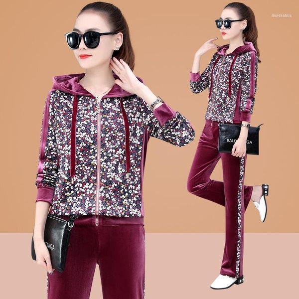 running sets autumn women sportswear tracksuit velvet loose zip up jacket hoodie+pant jogger fitness workout casual set sport suit1, Black;blue
running sets autumn women sportswear tracksuit velvet loose zip up jacket hoodie+pant jogger fitness workout casual set sport suit1, Black;blue