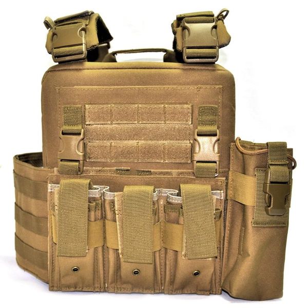 hunting jackets molle tactical vest with 3 magazine 1 radio pouch plate carrier load bearing body armor chest rig, Camo;black
hunting jackets molle tactical vest with 3 magazine 1 radio pouch plate carrier load bearing body armor chest rig, Camo;black