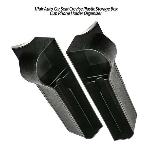 car organizer 1pair auto storage box seat crevice plastic cup phone holder reserved design universal accessories
car organizer 1pair auto storage box seat crevice plastic cup phone holder reserved design universal accessories