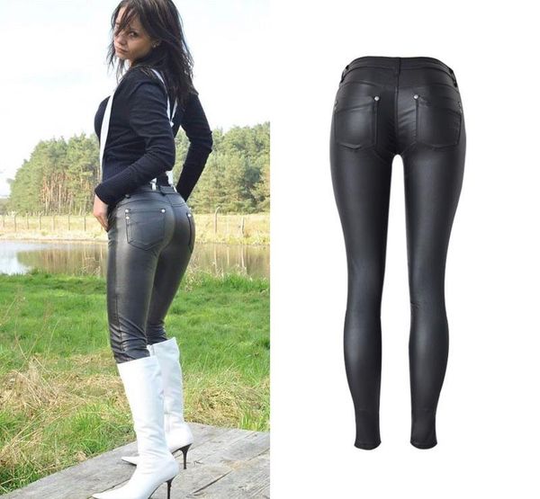 women's pants & capris summer leather female winter high waisted trousers ropa mujer pu skinny stretch pencil pantalons, Black;white
women's pants & capris summer leather female winter high waisted trousers ropa mujer pu skinny stretch pencil pantalons, Black;white