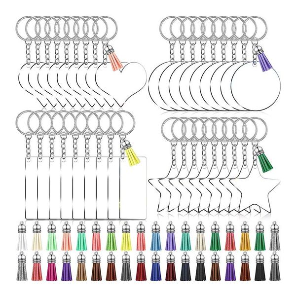 keychains acrylic keychain blanks set for vinyl includes 36 transparent key chain rings tassels diy, Silver
keychains acrylic keychain blanks set for vinyl includes 36 transparent key chain rings tassels diy, Silver