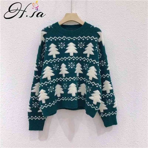 h.sa women jumpers long sleeve christmas pulllovers winter warm outwear thick sweater red chritmas wear 210417, White;black
h.sa women jumpers long sleeve christmas pulllovers winter warm outwear thick sweater red chritmas wear 210417, White;black