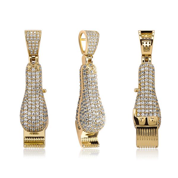 hip hop iced out full zircon gold silver plated razor pendant necklace micro paved cubic cz mens bling jewelry gift
hip hop iced out full zircon gold silver plated razor pendant necklace micro paved cubic cz mens bling jewelry gift