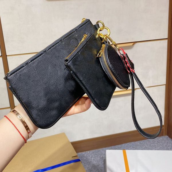 classic clutch bags three in one handbag purse wallet zipper pocket old flower leather wrislet hand bag mahjong bags compostion phone bags
classic clutch bags three in one handbag purse wallet zipper pocket old flower leather wrislet hand bag mahjong bags compostion phone bags