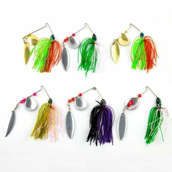 12pcs 18g hard lure rubber jig spinner bait lead jig head metal spoon lures fishing lures
12pcs 18g hard lure rubber jig spinner bait lead jig head metal spoon lures fishing lures