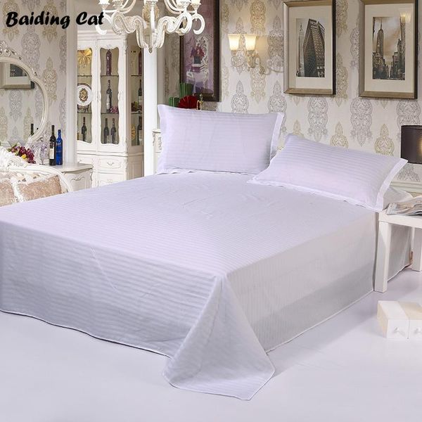 sheets & sets white stripes el bed sheet 100% satin cotton 40s flat luxury linen bedclothes 160*235,200*235,230*235cm,235cm*260cm
sheets & sets white stripes el bed sheet 100% satin cotton 40s flat luxury linen bedclothes 160*235,200*235,230*235cm,235cm*260cm