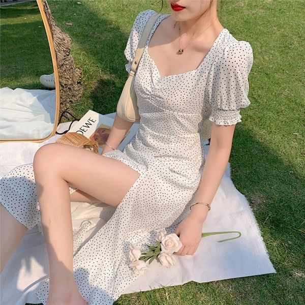french chiffon puff sleeve point women dresses print vintage retro office lady casual summer elegant split, Black;gray
french chiffon puff sleeve point women dresses print vintage retro office lady casual summer elegant split, Black;gray