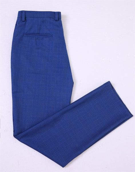 british style blue plaid men's suit pant slim fit custom groomsmen groom tuxedso mens wedding trousers suits & blazers, White;black
british style blue plaid men's suit pant slim fit custom groomsmen groom tuxedso mens wedding trousers suits & blazers, White;black