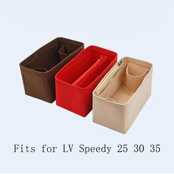 bag parts & accessories felt cloth insert organizer for speed 25 30 35 makeup handbag travel inner purse portable cosmetic inside bags, Black
bag parts & accessories felt cloth insert organizer for speed 25 30 35 makeup handbag travel inner purse portable cosmetic inside bags, Black