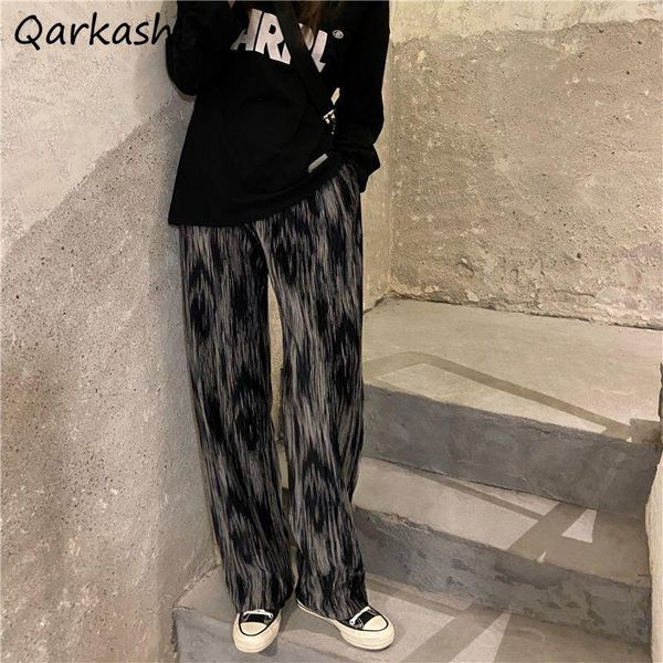 women's pants & capris women full-length loose wide leg cool harajuku street lady trousers fashionable pleated tie dye chic elastic w, Black;white
women's pants & capris women full-length loose wide leg cool harajuku street lady trousers fashionable pleated tie dye chic elastic w, Black;white