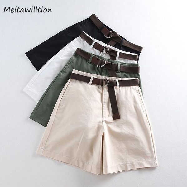 women's shorts women high waist with belt 2021 summer wide leg casual solid loose all-match a-line chic, White;black
women's shorts women high waist with belt 2021 summer wide leg casual solid loose all-match a-line chic, White;black