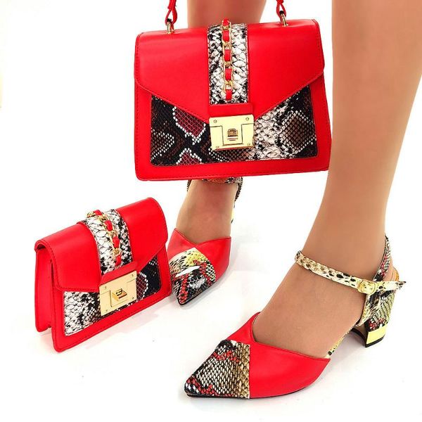 dress shoes red color italian with matching bags and bag set african sets2021 ladies, Black
dress shoes red color italian with matching bags and bag set african sets2021 ladies, Black