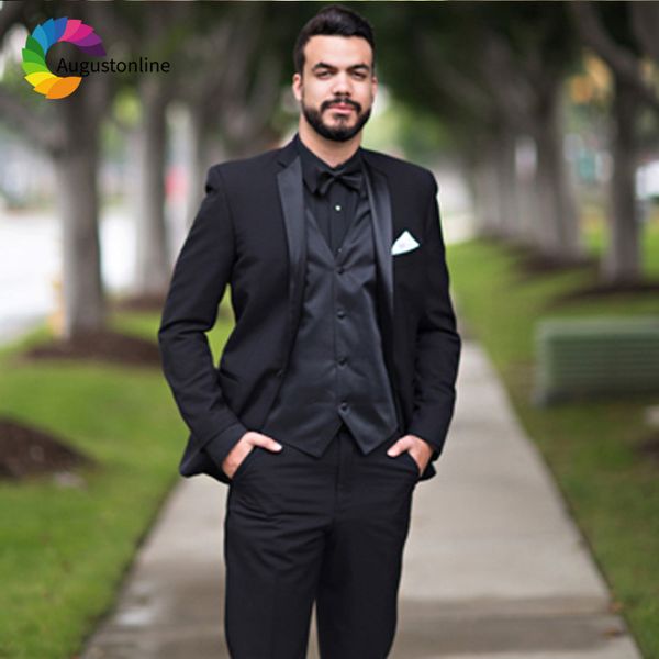 men's suits & blazers black slim fit wedding groom wear tuxedos 3 pieces (jacket+pants+vest) bridegroom men costume homme blazer b, White;black
men's suits & blazers black slim fit wedding groom wear tuxedos 3 pieces (jacket+pants+vest) bridegroom men costume homme blazer b, White;black