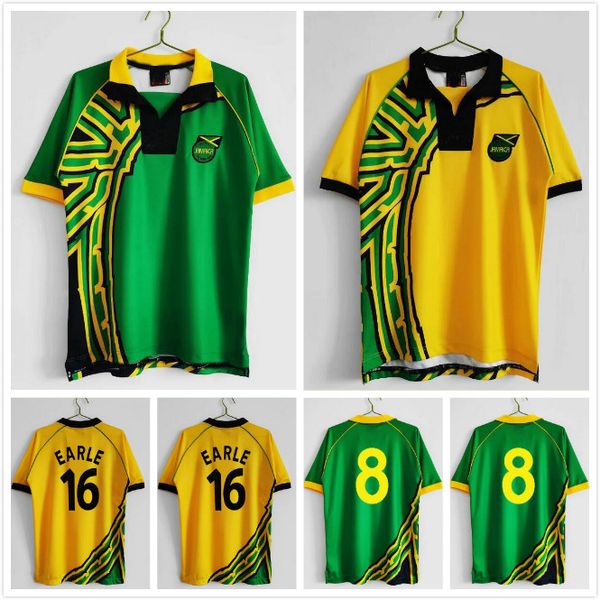1998 jamaica jerseys retro world cup reggae boyz gardner sinclair brown dawes simpson cargill whitmore earle powell gayle williams boyd clas, Black;yellow
1998 jamaica jerseys retro world cup reggae boyz gardner sinclair brown dawes simpson cargill whitmore earle powell gayle williams boyd clas, Black;yellow