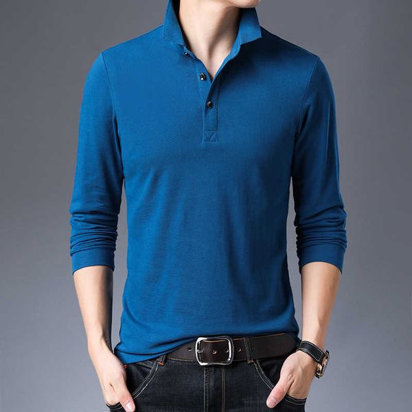 straight hair spring and autumn long sleeve t-shirt middle-aged loose leisure solid color mercerized cotton polo shirt men's fashion, White;black
straight hair spring and autumn long sleeve t-shirt middle-aged loose leisure solid color mercerized cotton polo shirt men's fashion, White;black