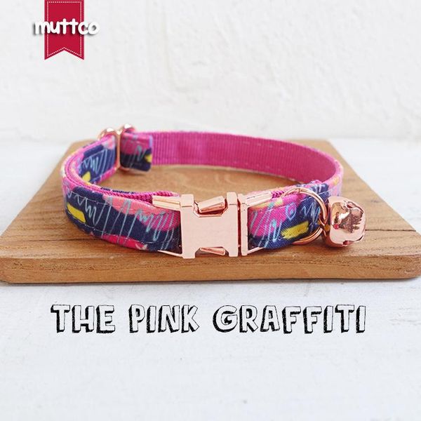 cat collars & leads 10pcs/lot muttco retail with rose gold metal buckle collar for the pink graffiti design 2 sizes ucc063m
cat collars & leads 10pcs/lot muttco retail with rose gold metal buckle collar for the pink graffiti design 2 sizes ucc063m