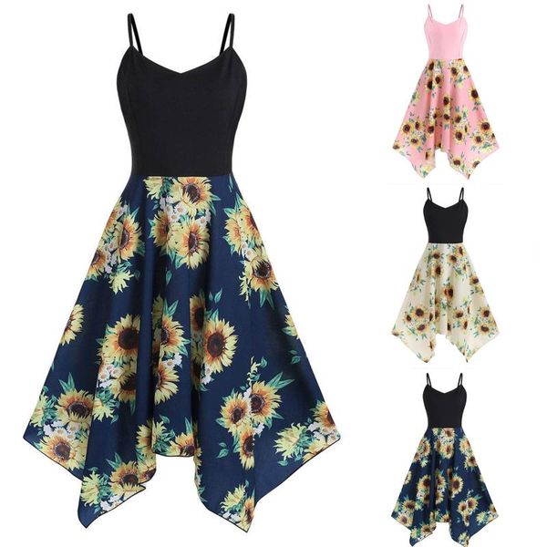 casual dresses fashion summer for women 2021 womens sunflower print asymmetric camis v-neck patchwork floral dress, Black;gray
casual dresses fashion summer for women 2021 womens sunflower print asymmetric camis v-neck patchwork floral dress, Black;gray