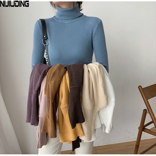 casual thicken turtleneck sweater women solid color female long sleeve knitted autumn pullover femme 210514, White;black
casual thicken turtleneck sweater women solid color female long sleeve knitted autumn pullover femme 210514, White;black