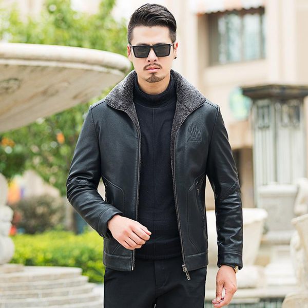 men's fur & faux men vintage leather jacket warm fleece black punk outwear retro gothic classic winter outdoor business coat
men's fur & faux men vintage leather jacket warm fleece black punk outwear retro gothic classic winter outdoor business coat