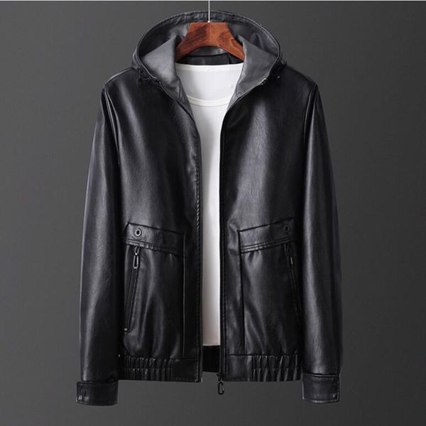 men's jackets motorcycle hooded leather jacket motorcycle synthetic fur coat casual men's tight clothing, Black;brown
men's jackets motorcycle hooded leather jacket motorcycle synthetic fur coat casual men's tight clothing, Black;brown