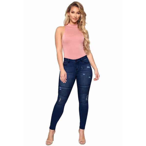 fashion blue jeans women korean high waist slim hole ripped denim casual stretch trousers pants for 1126 women's
fashion blue jeans women korean high waist slim hole ripped denim casual stretch trousers pants for 1126 women's