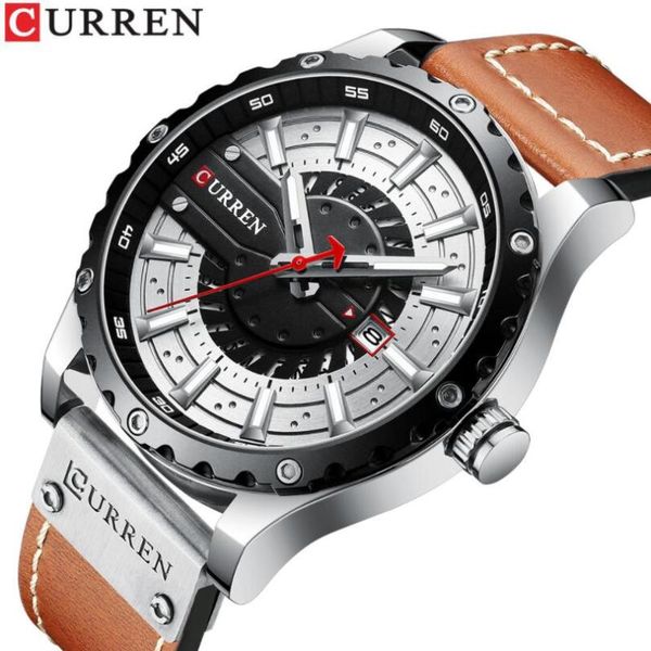 wristwatches curren watches for men fashion creative business quartz watch with leather male clocks relógio masculino, Slivery;brown
wristwatches curren watches for men fashion creative business quartz watch with leather male clocks relógio masculino, Slivery;brown