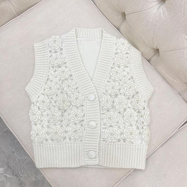 women's knits & tees 2021 women fashion sleeveless handmade crochet sweater 0813, White
women's knits & tees 2021 women fashion sleeveless handmade crochet sweater 0813, White