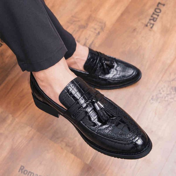 dress shoes elegant moccasins men slip on casual tassel loafers flat party outdoor handmade male g3tv, Black
dress shoes elegant moccasins men slip on casual tassel loafers flat party outdoor handmade male g3tv, Black