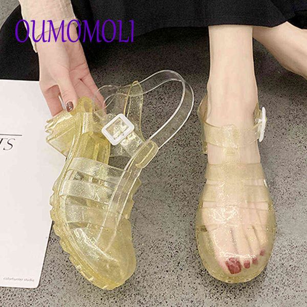 2021 summer women jelly shoes women sandals square high heels transparent platform sandal lady bling silver jelly shoes sandals y0721, Black
2021 summer women jelly shoes women sandals square high heels transparent platform sandal lady bling silver jelly shoes sandals y0721, Black