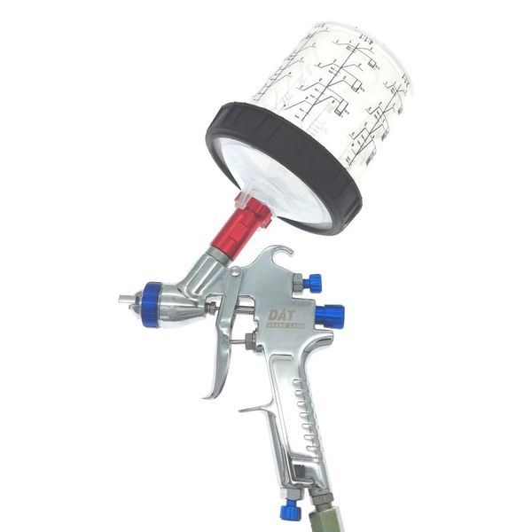 professional spray guns 1.5mm gun paint gravity feed with adapter and plastic mixing cups lid air airbrush
professional spray guns 1.5mm gun paint gravity feed with adapter and plastic mixing cups lid air airbrush