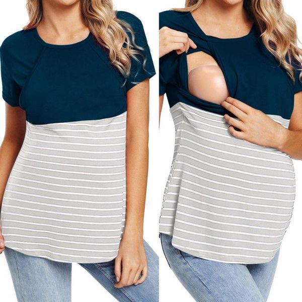 maternity & tees fashionable explosive mom multifunctional nursing wear women's short sleeve t-shirt clothes pregnant woman, White
maternity & tees fashionable explosive mom multifunctional nursing wear women's short sleeve t-shirt clothes pregnant woman, White