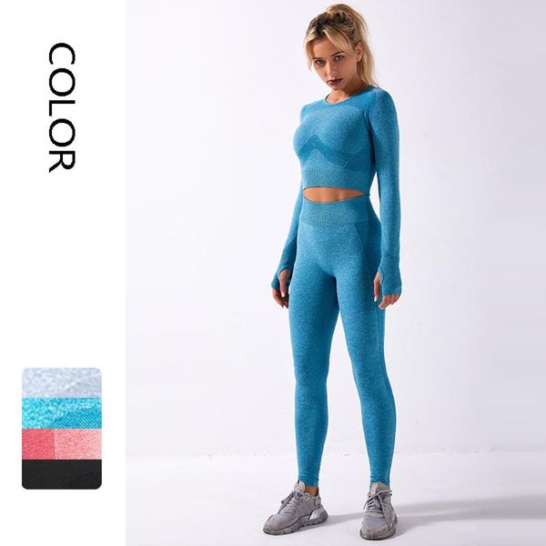 yoga outfit set gym clothing 2 piece seamless sport women suit fitness long sleeve crop leggings sportwear
yoga outfit set gym clothing 2 piece seamless sport women suit fitness long sleeve crop leggings sportwear