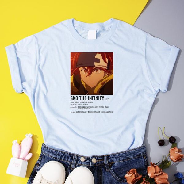 women's t-shirt cartoon skateboard boys reki women sk8 the infinity 2021 t-shirts japanese anime graphic t shirt casual woman tees, White
women's t-shirt cartoon skateboard boys reki women sk8 the infinity 2021 t-shirts japanese anime graphic t shirt casual woman tees, White