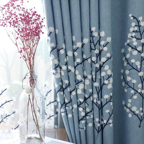 curtain & drapes modern minimalist pastoral embroidery cotton-like high shading snowflake tree printing curtains for living room bedroom
curtain & drapes modern minimalist pastoral embroidery cotton-like high shading snowflake tree printing curtains for living room bedroom