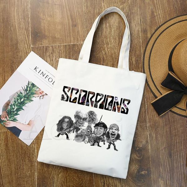 shopping bags scorpions rock print reusable bag women canvas tote printing eco cartoon shopper shoulder
shopping bags scorpions rock print reusable bag women canvas tote printing eco cartoon shopper shoulder