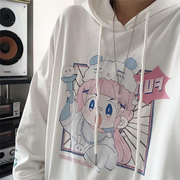 women's hoodies & sweatshirts fernan kawaii anime print graphic hoodie women cartoon long sleeve sweatshirt japan style fall 2021 fashi, Black
women's hoodies & sweatshirts fernan kawaii anime print graphic hoodie women cartoon long sleeve sweatshirt japan style fall 2021 fashi, Black