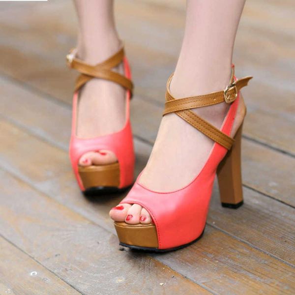 sandals 2021 summer fish mouth women buckle strap high heels female shoes platform sandales fashion ladies pink, Black
sandals 2021 summer fish mouth women buckle strap high heels female shoes platform sandales fashion ladies pink, Black