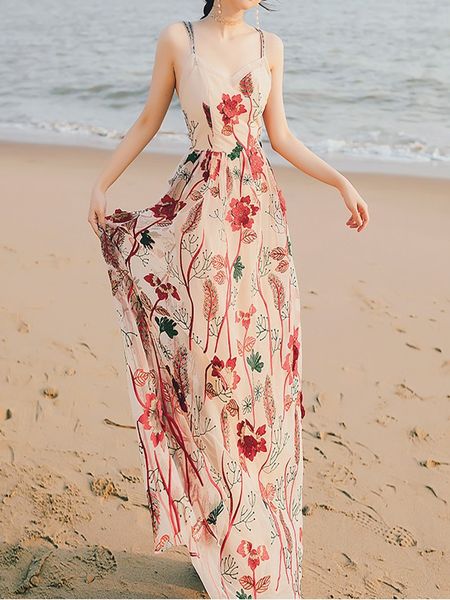 casual dresses summer vintage fashion women appliques floral embroidery mesh midi chic spagetti strap beach holiday 72ff, Black;gray
casual dresses summer vintage fashion women appliques floral embroidery mesh midi chic spagetti strap beach holiday 72ff, Black;gray